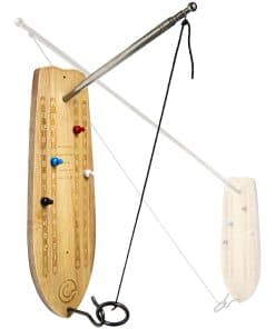 Juego de Gancho y Anillo Acrosston con Función de -MADERA
