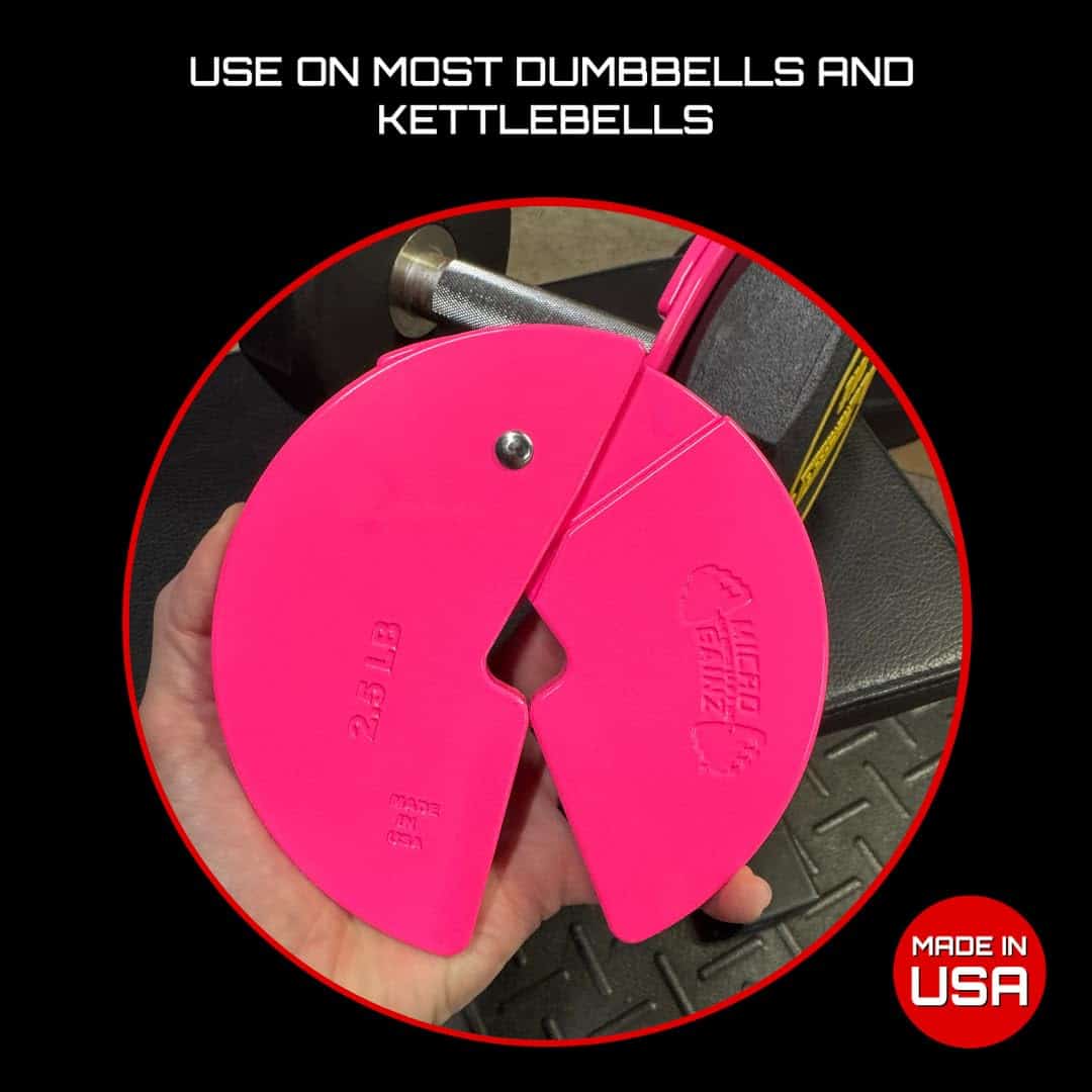 Placas de Peso Fraccional Micro Gainz de 2.5 lb para - Imagen 6