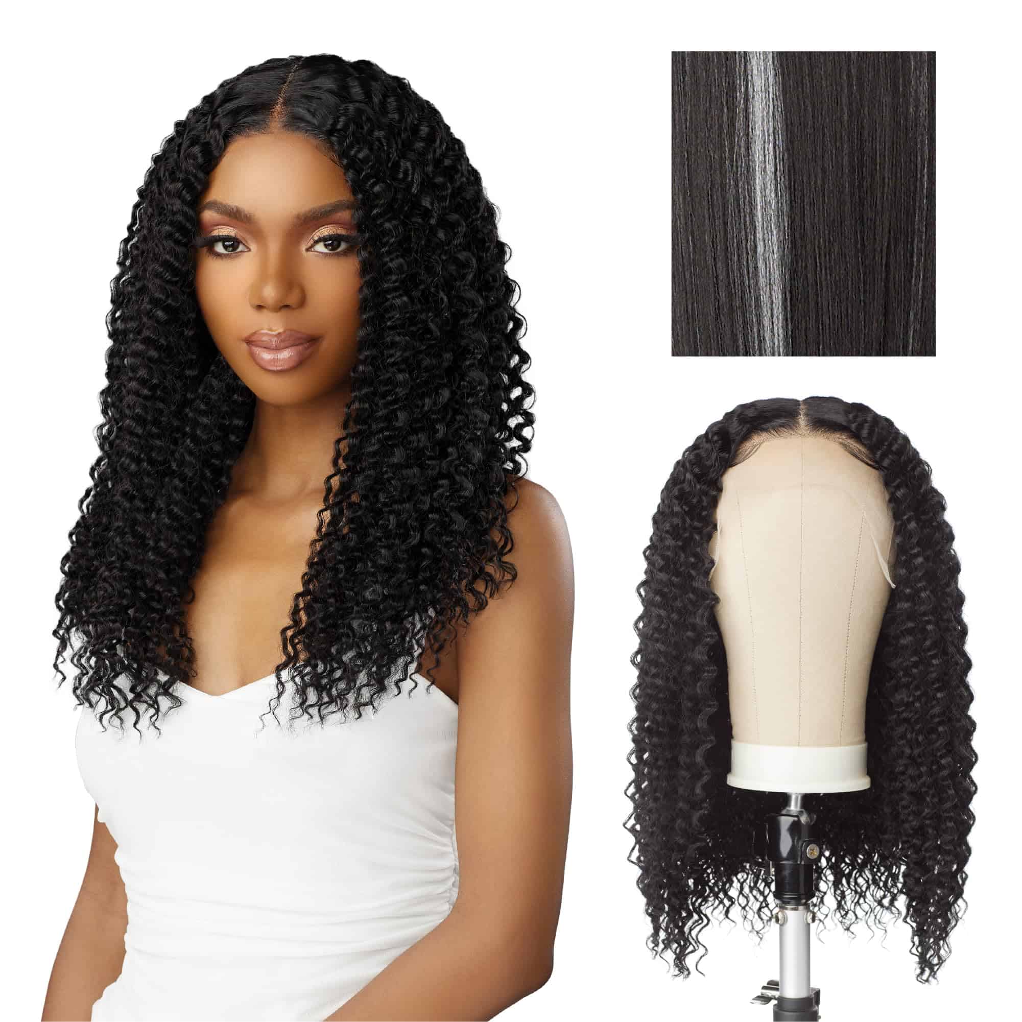 Pelucas Sensationnel Butta Lace Hhm - Ondas de Agua Rizadas