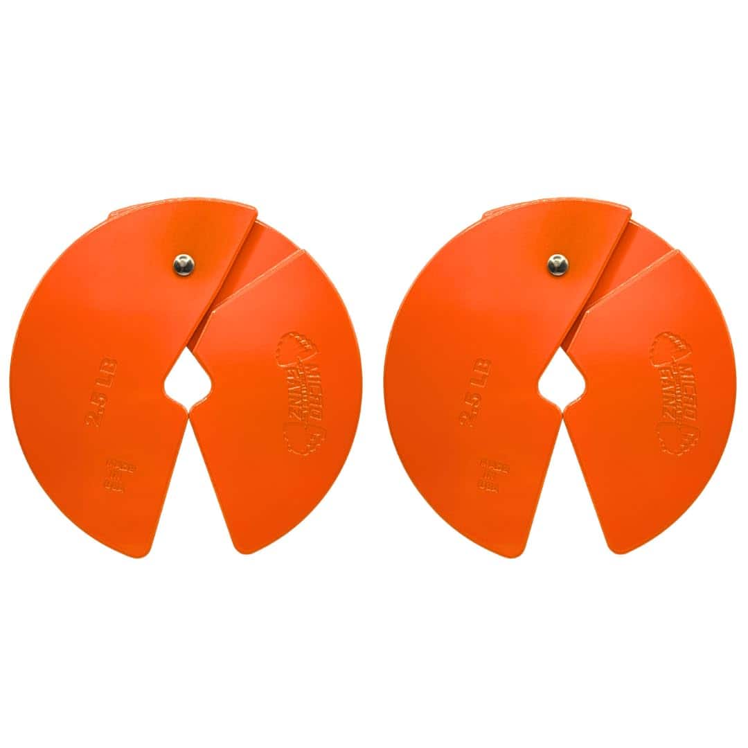 Plato de Peso Fraccional de 2.5 lb Micro Gainz para