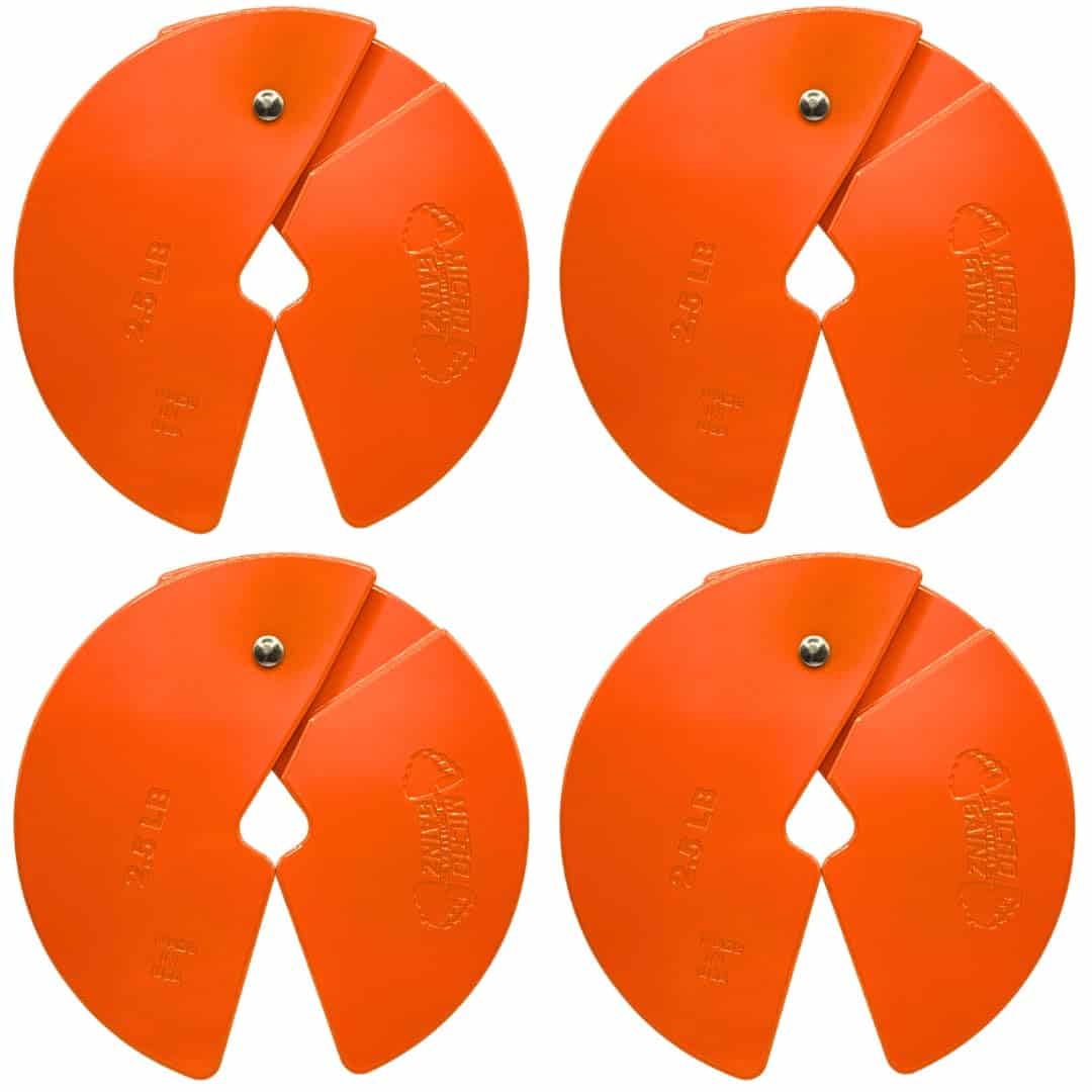 Micro Gainz Disco Fraccional de 2.5 lb para Mancuernas,