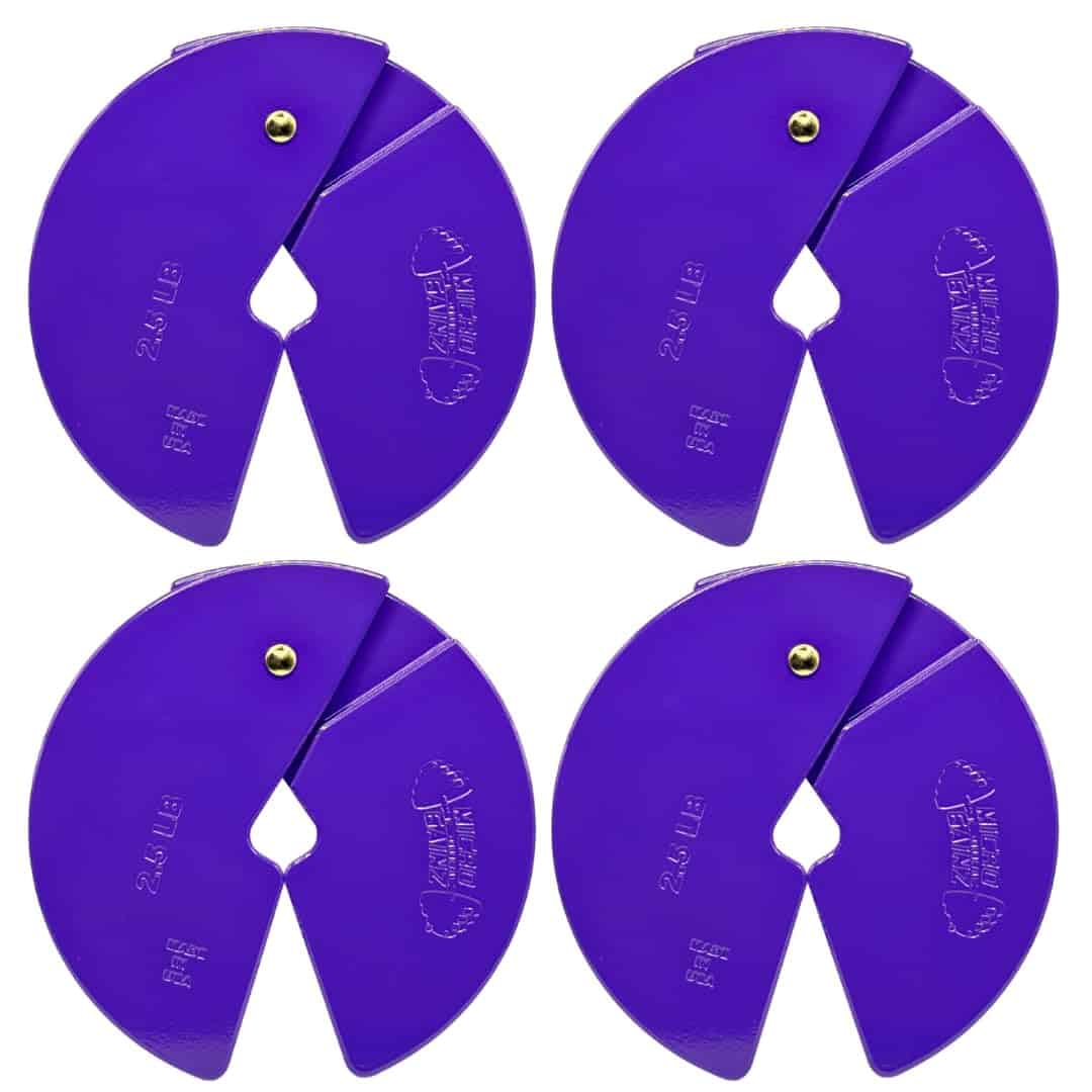 Placas de peso fraccionarias para mancuernas Micro Gainz de