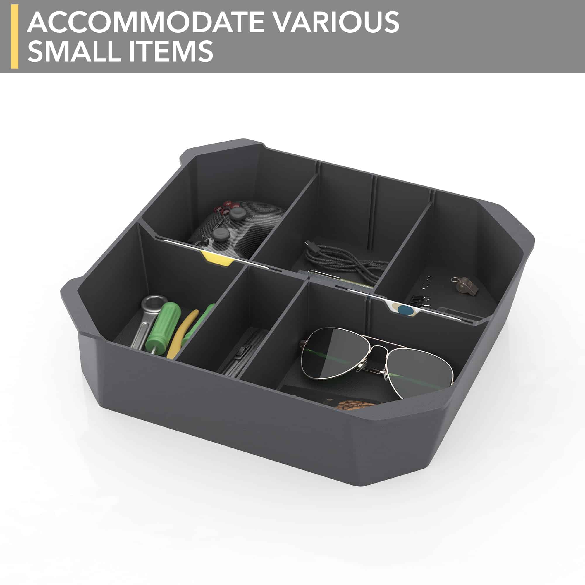 Organizador de reposabrazos TWRAPS para Tesla Cybertruck - Imagen 6