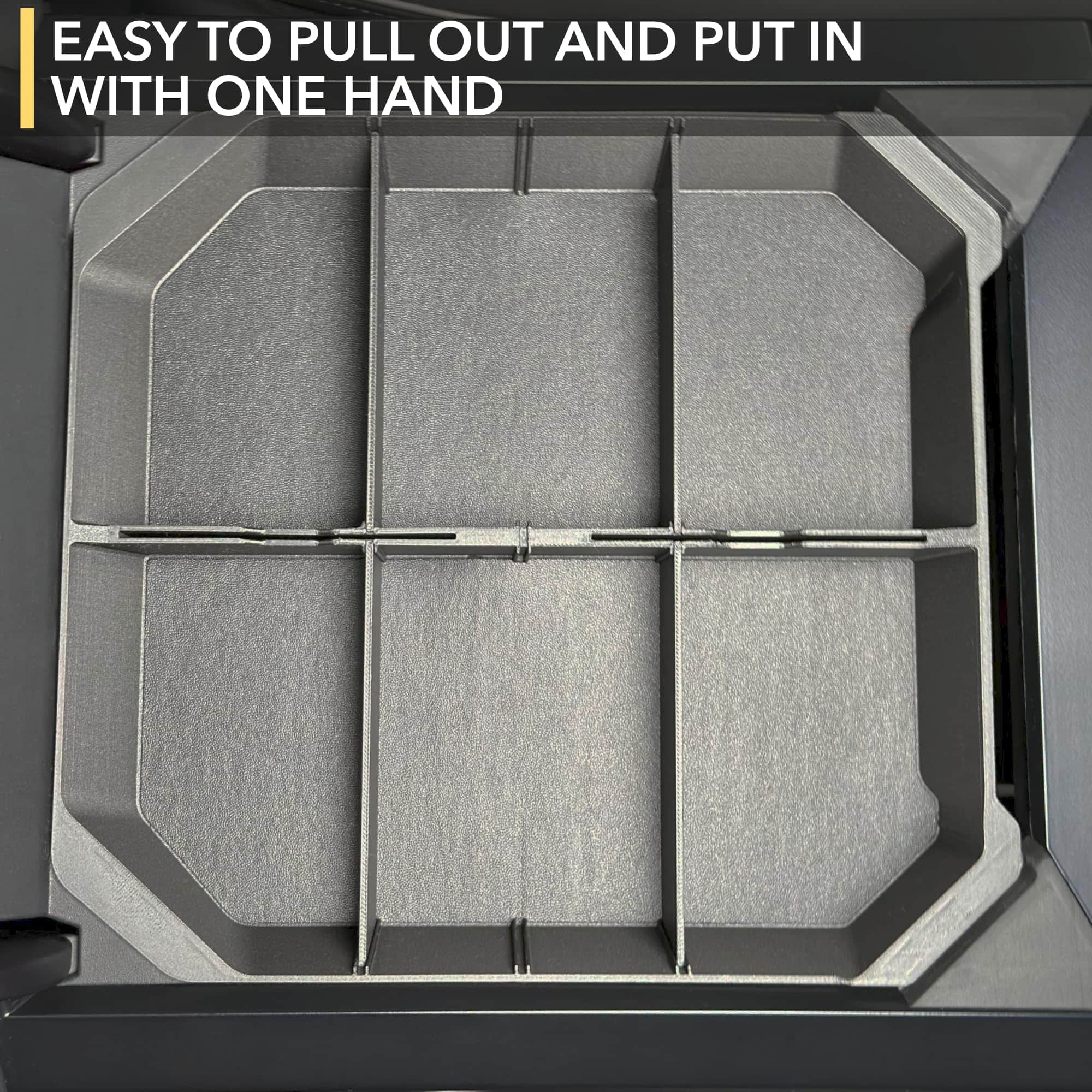 Organizador de reposabrazos TWRAPS para Tesla Cybertruck - Imagen 7