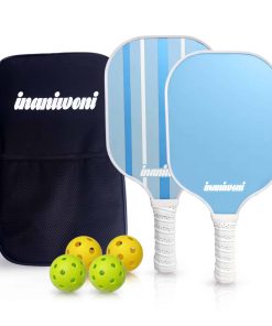 Set de 2 Paletas de Pickleball INANIWONI Azules -
