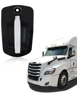 Manija de puerta exterior izquierda Easyinst, negro