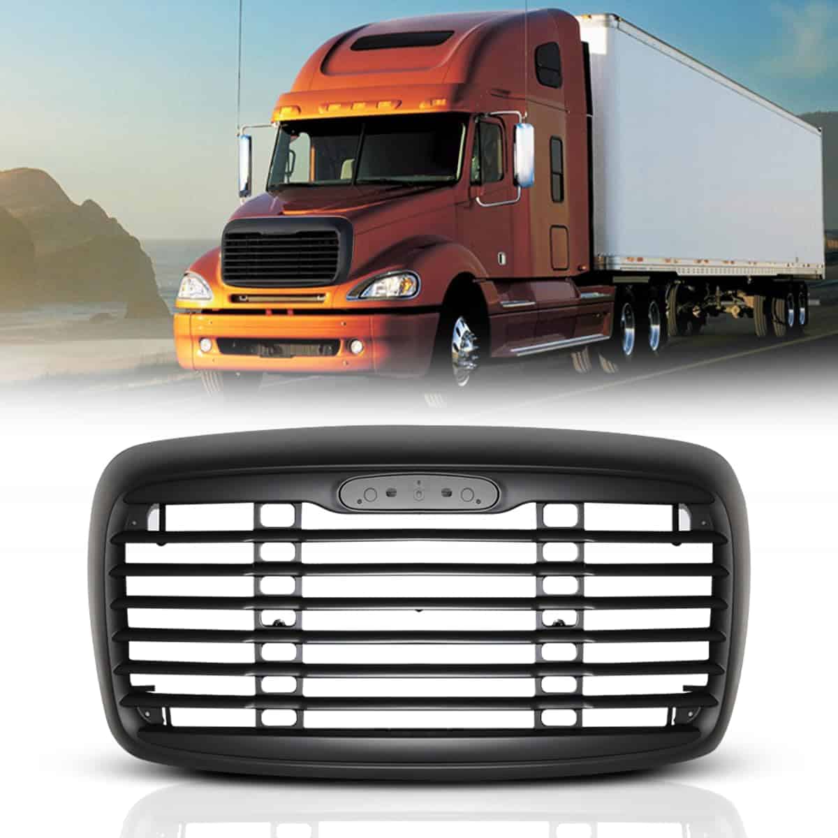 Rejilla de Radiador Delantero Negro de Repuesto Compatible