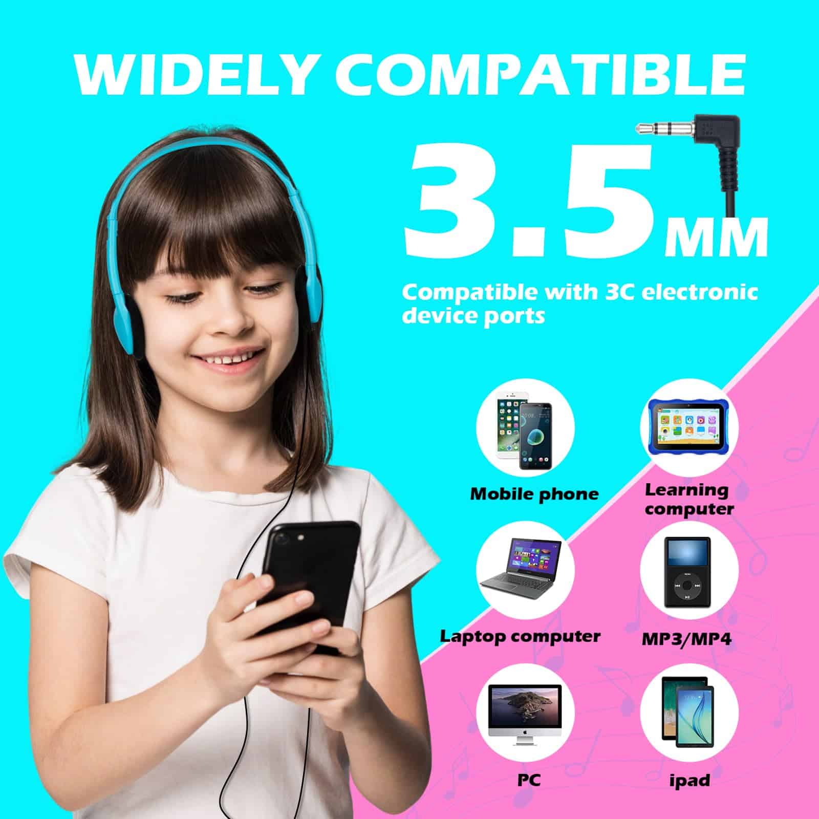 YFSFQS Auriculares de Aula Granel 16 Paquetes para Niños - Imagen 6