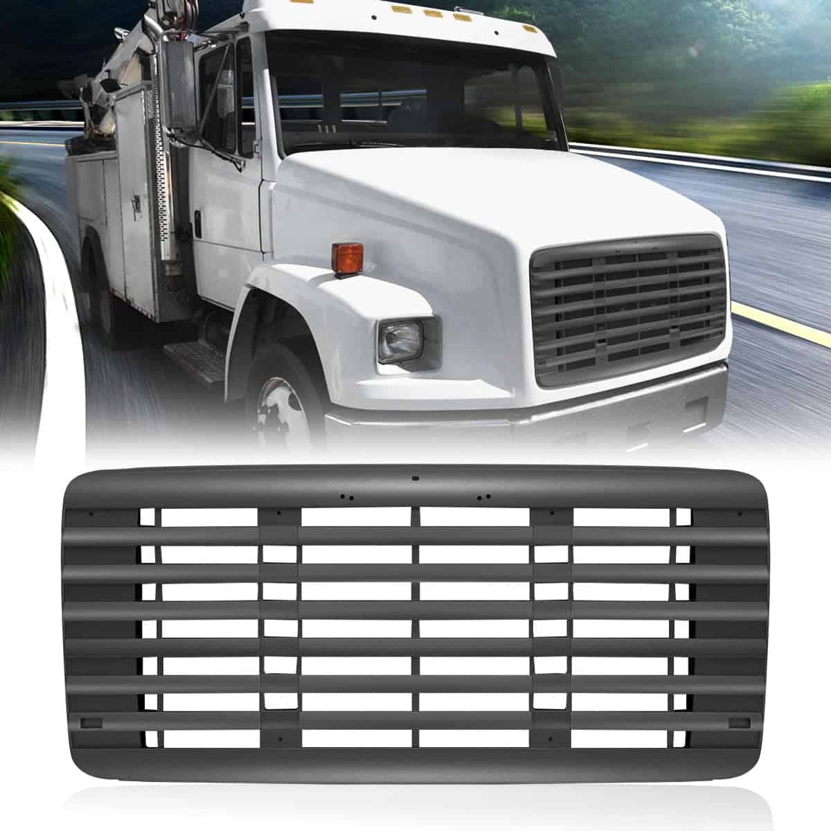 Parrilla Frontal Negra para Radiador Compatible con