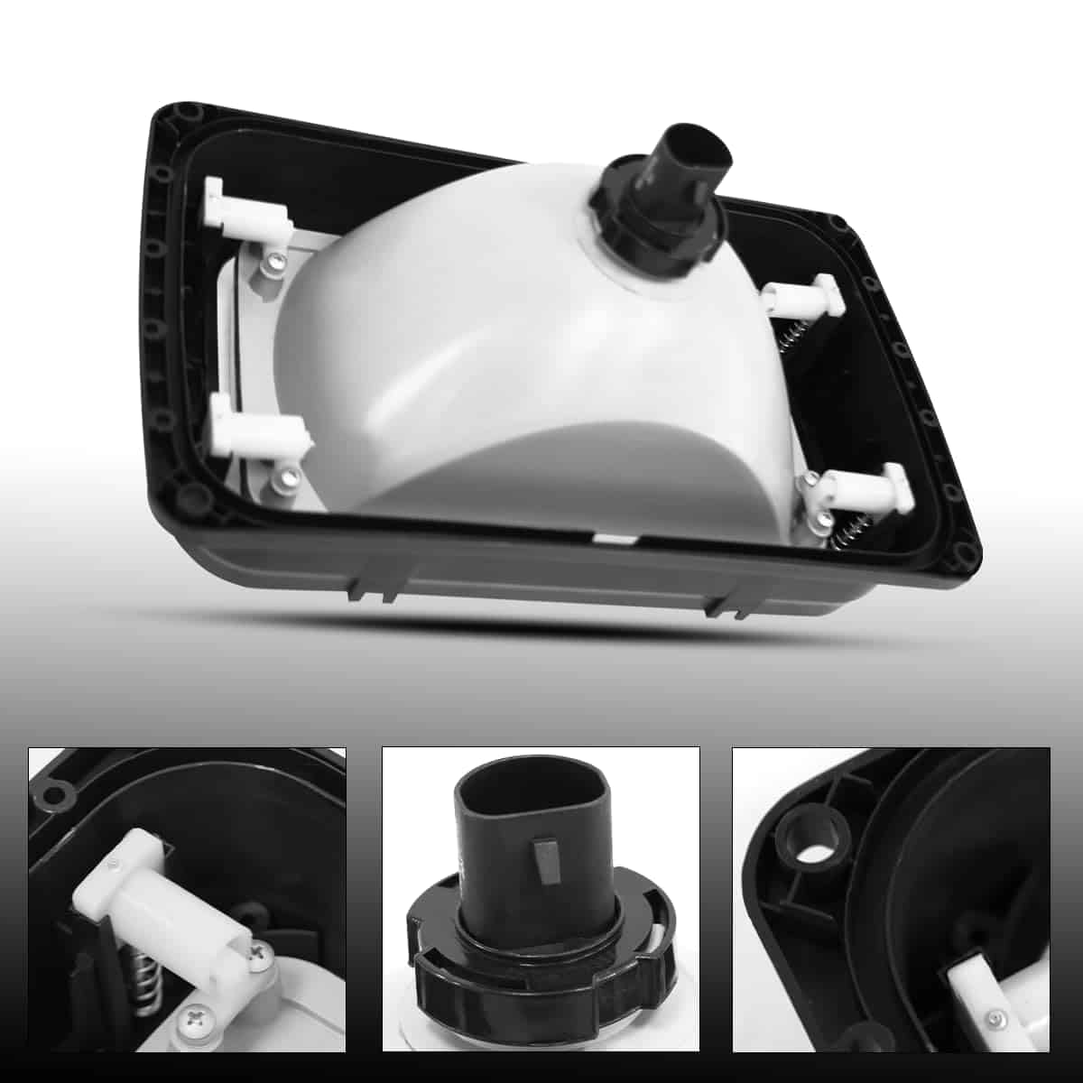 Conjunto de Faros Delanteros para Camión Mack CH613 CH600 - Imagen 7