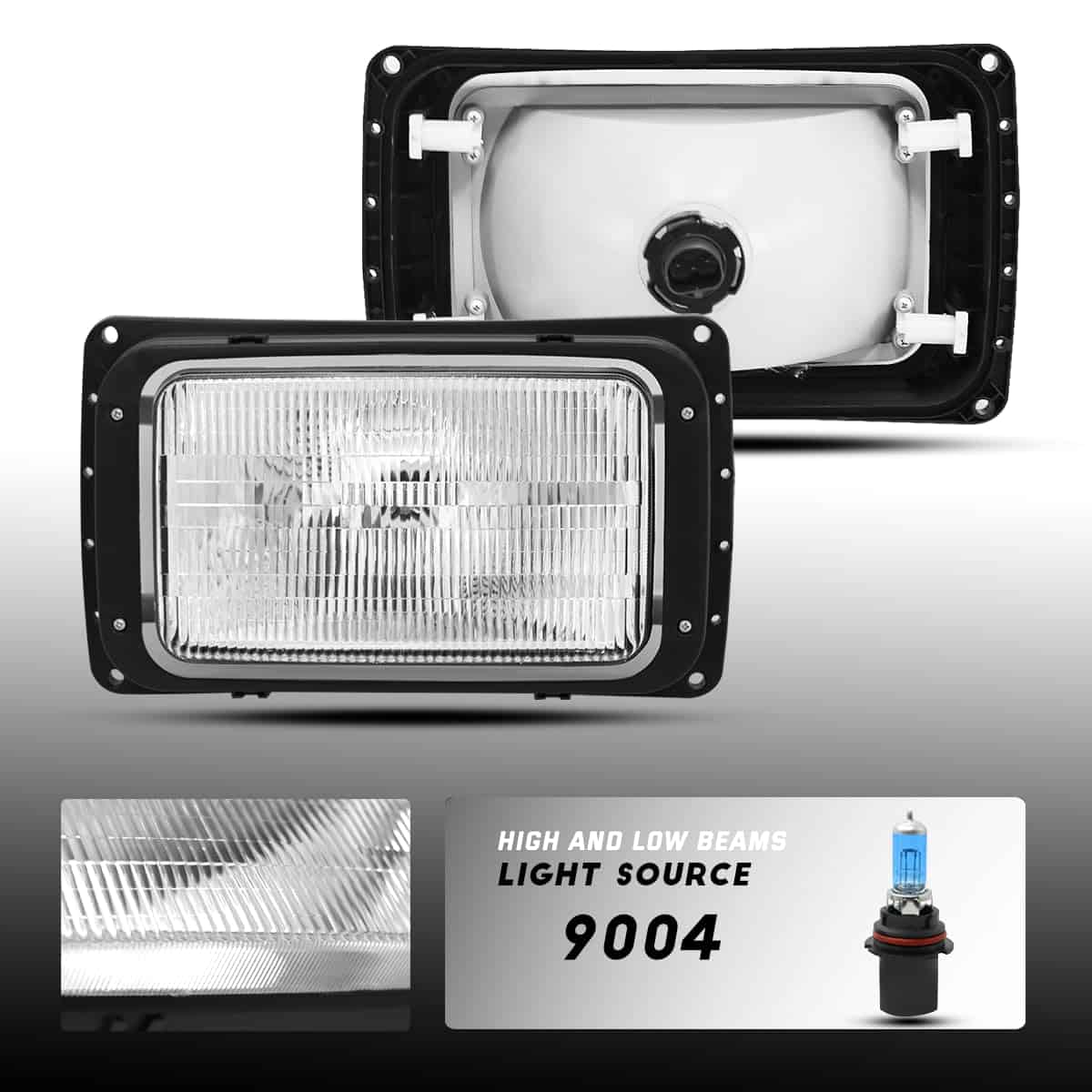 Conjunto de Faros Delanteros para Camión Mack CH613 CH600 - Imagen 6