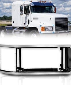 Cubierta de lámpara de faro cromado para camión Mack CH