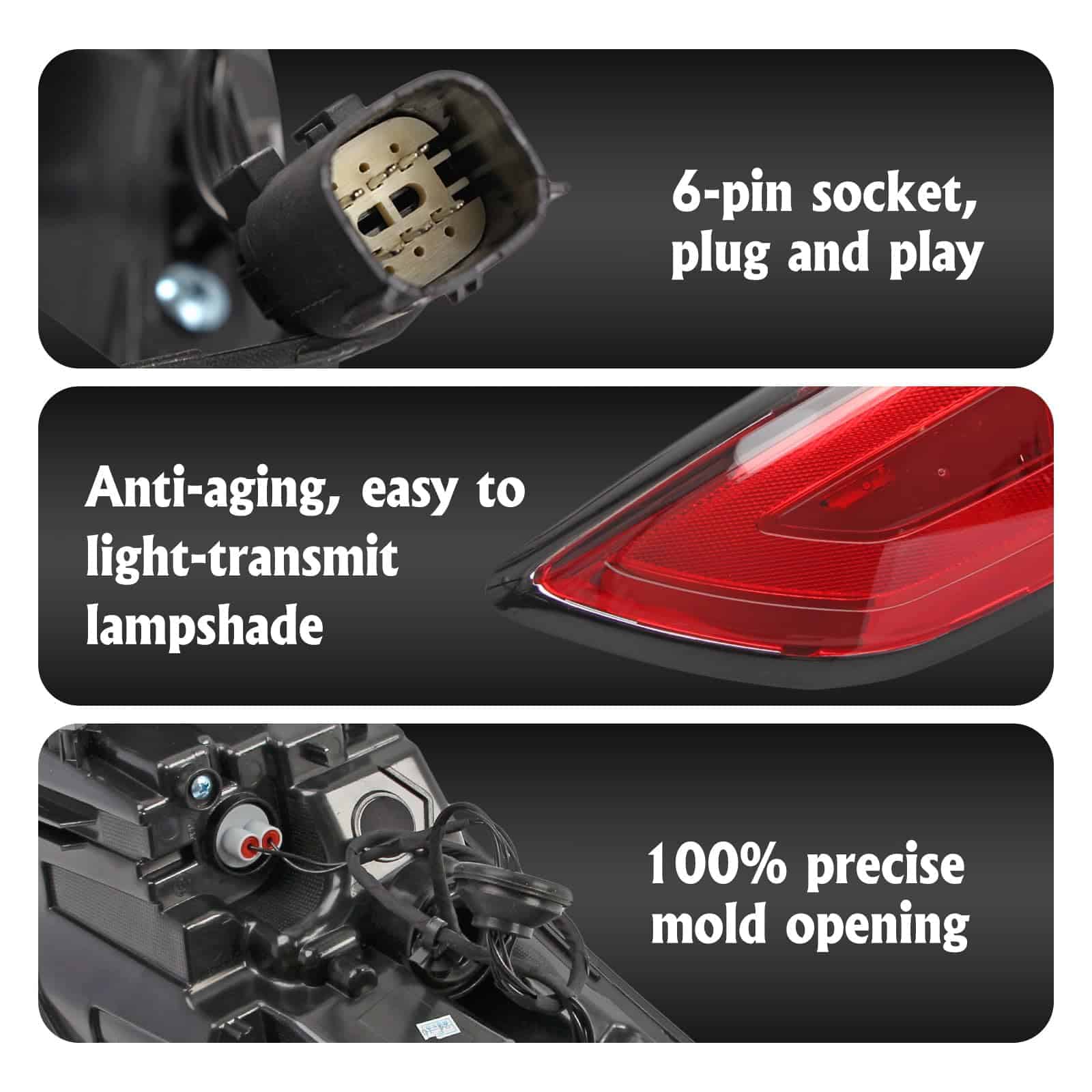 Ensamblaje de luz trasera del lado del conductor izquierdo - Imagen 5