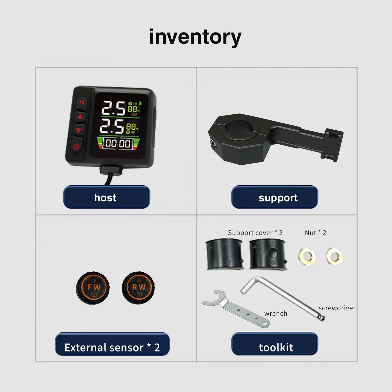 Sistema de Monitoreo de Presión de Neumáticos TPMS para - Imagen 10