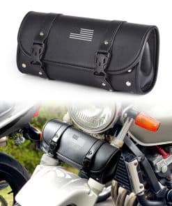 Bolso de Horquilla para Motocicleta Goldfire de Cuero PU