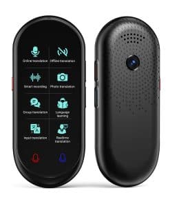 Dispositivo Traductor de Idiomas Sin -a (Negro)