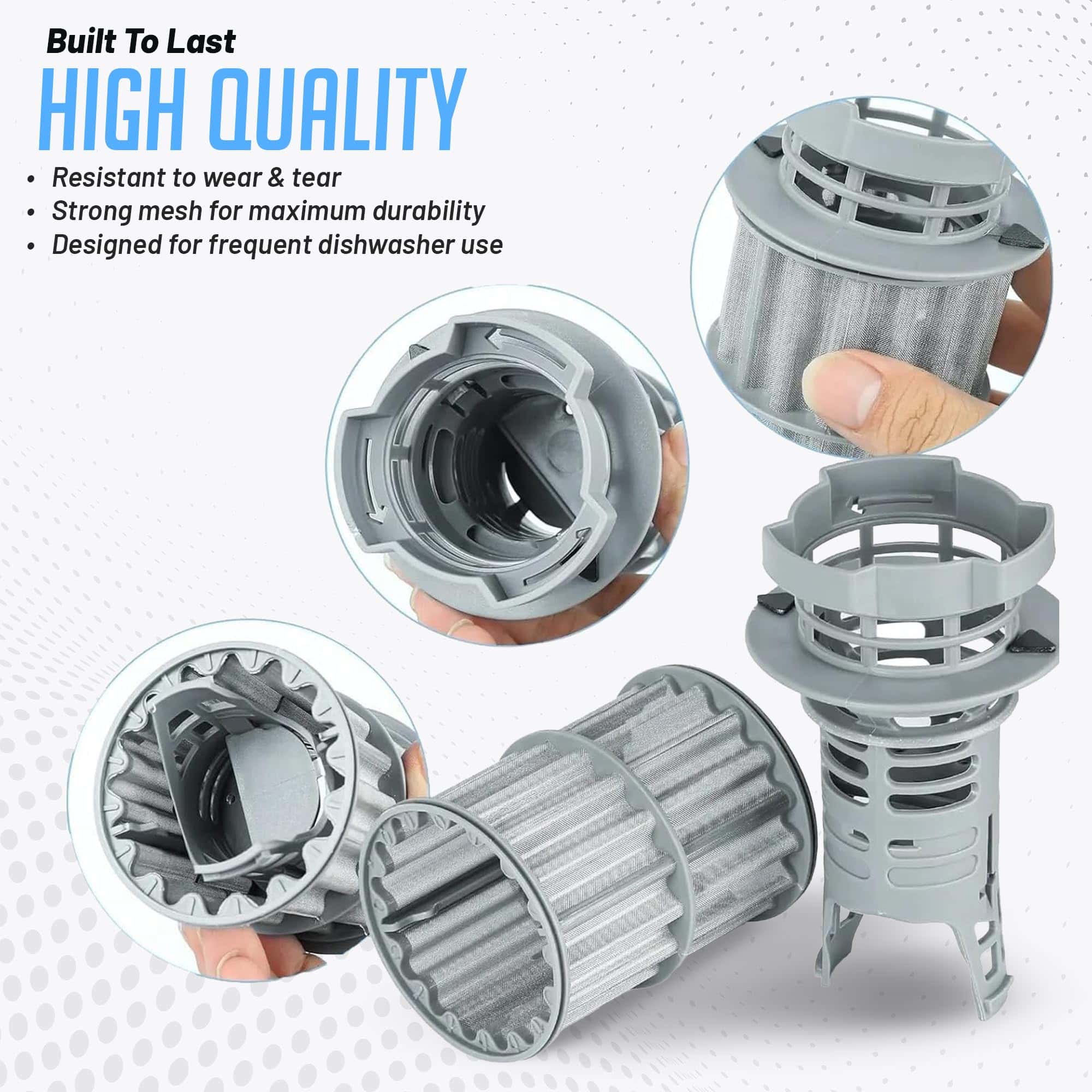 Filtro de Microfiltro para Lavavajillas Compatible con - Imagen 5