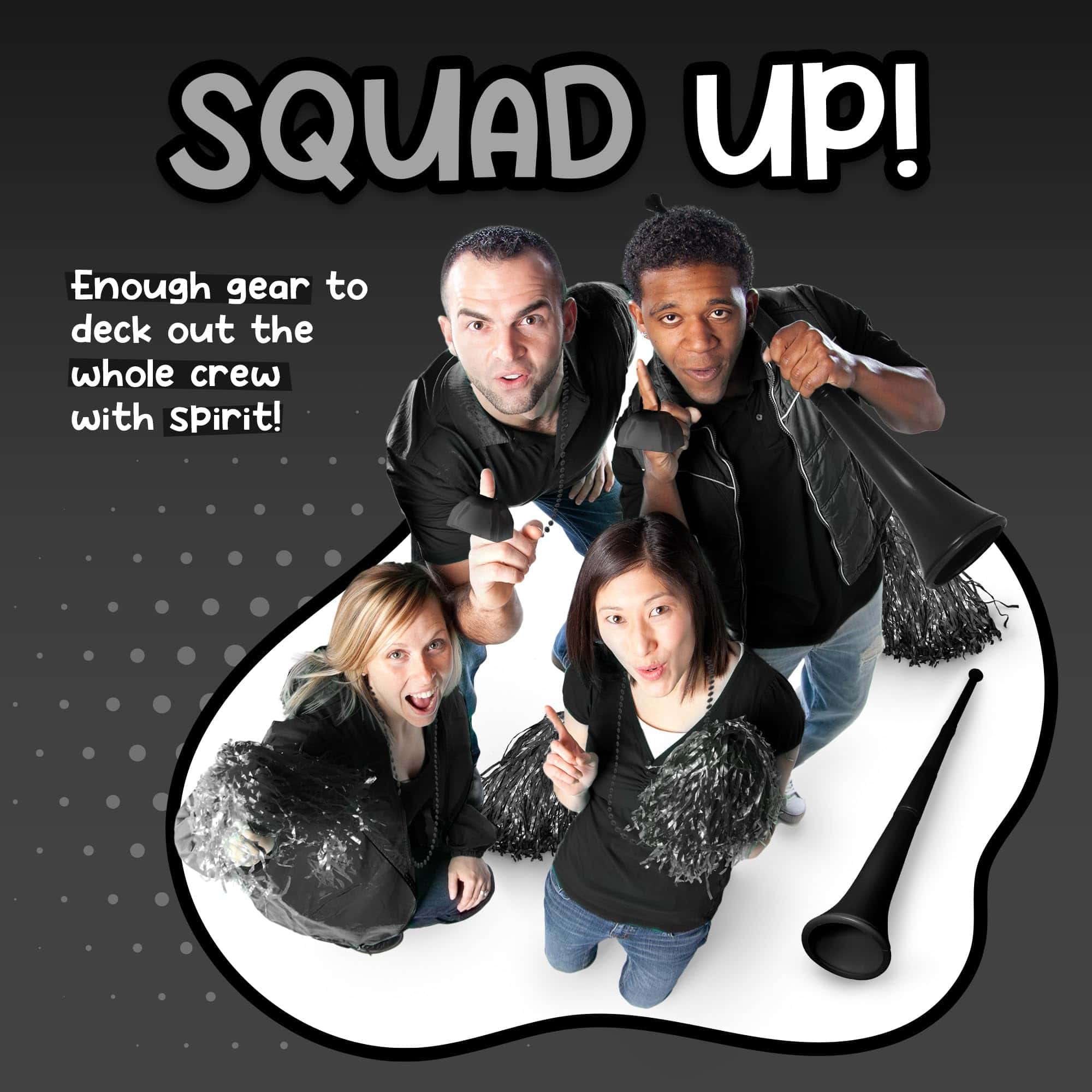 Kit de Espíritu Escolar Windy City -Negro - Imagen 5