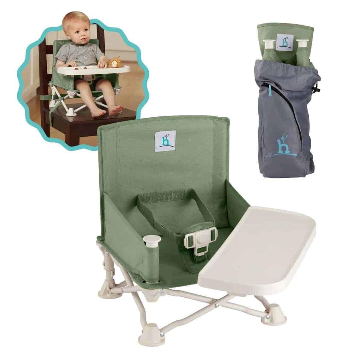 Booster Seat de Viaje hiccapop OmniBoost con Bandeja para