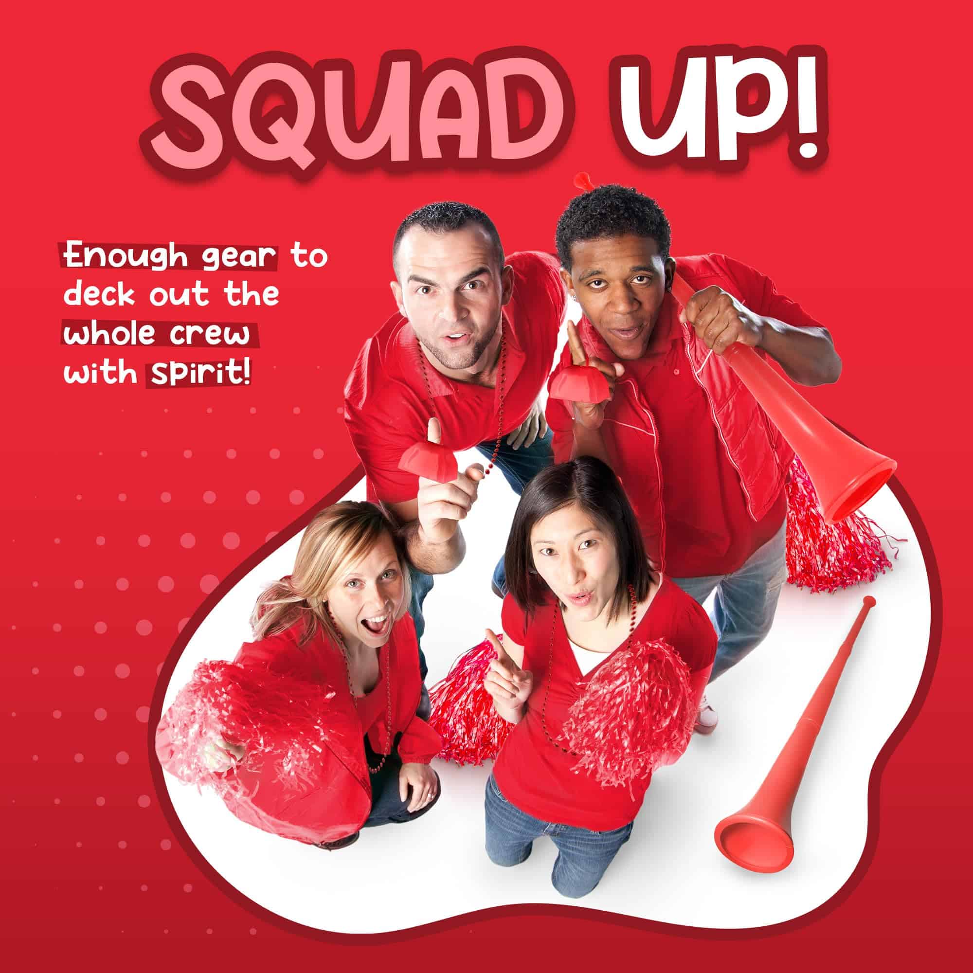 Kit de Espíritu Escolar Windy City -Rojo - Imagen 5