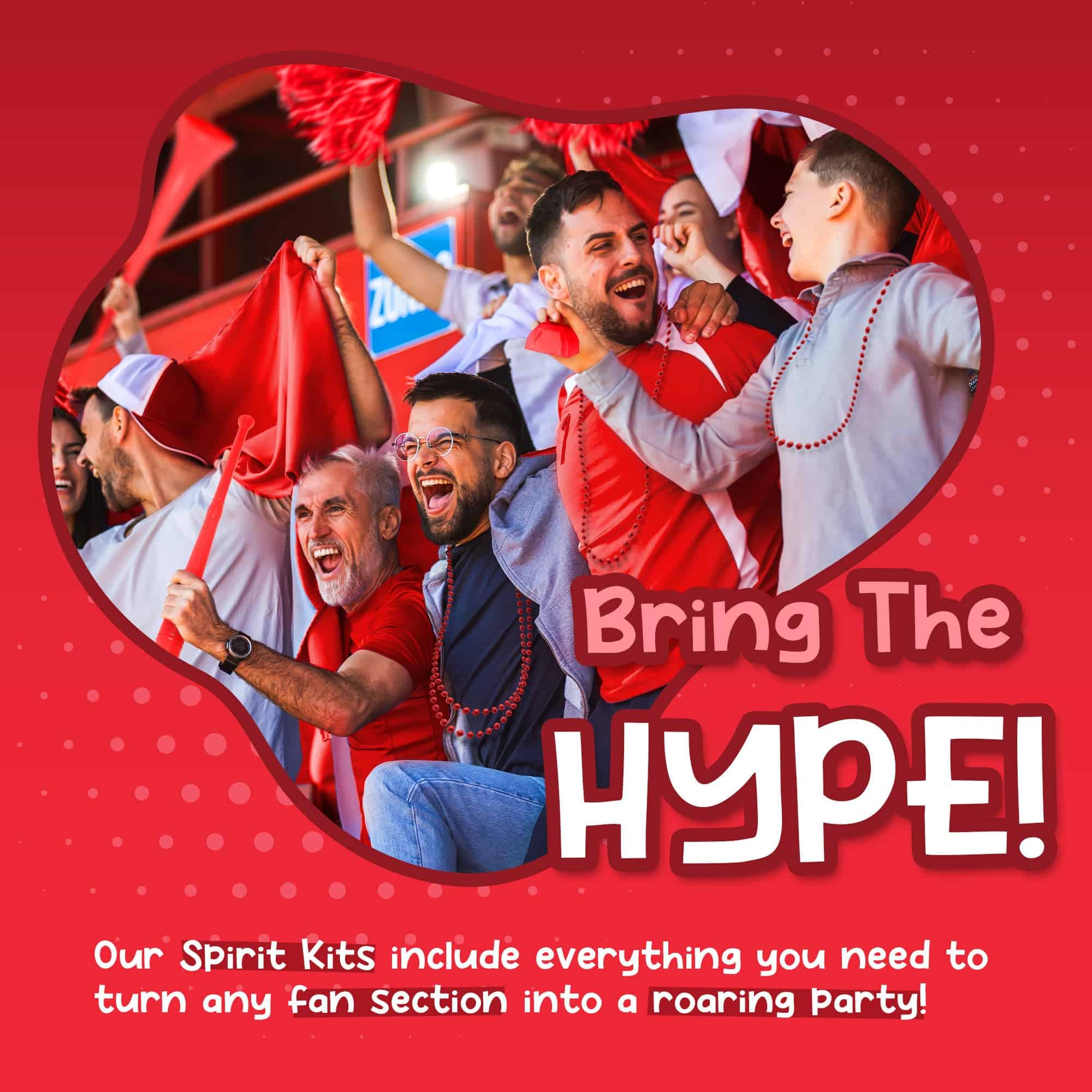 Kit de Espíritu Escolar Windy City -Rojo - Imagen 3