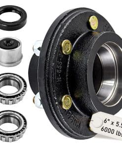 Kit de cubo de remolque Idler AuraWINS 6 en 5.5 para eje de