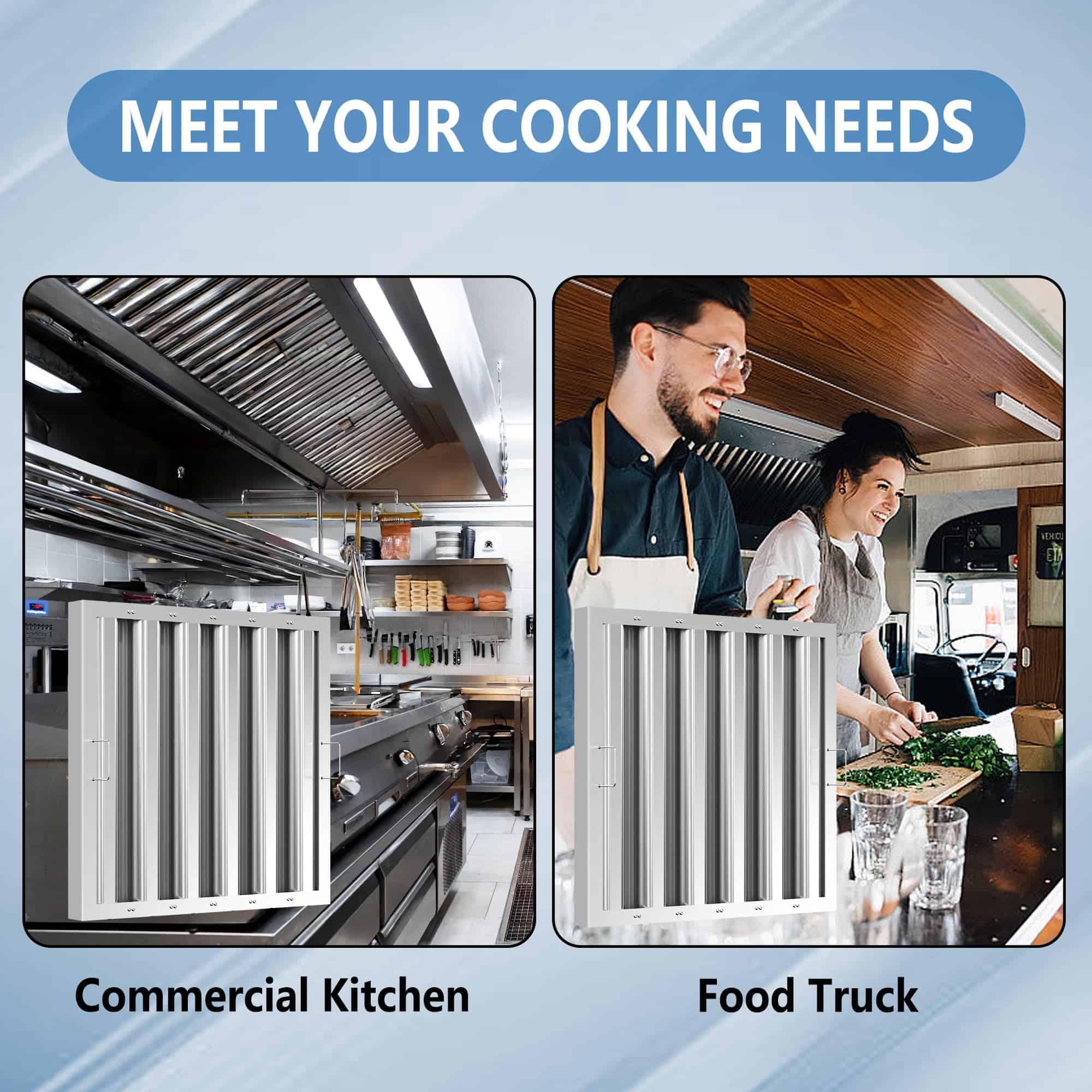 Filtro de Campana de Cocina Comercial de Acero Inoxidable - Imagen 7