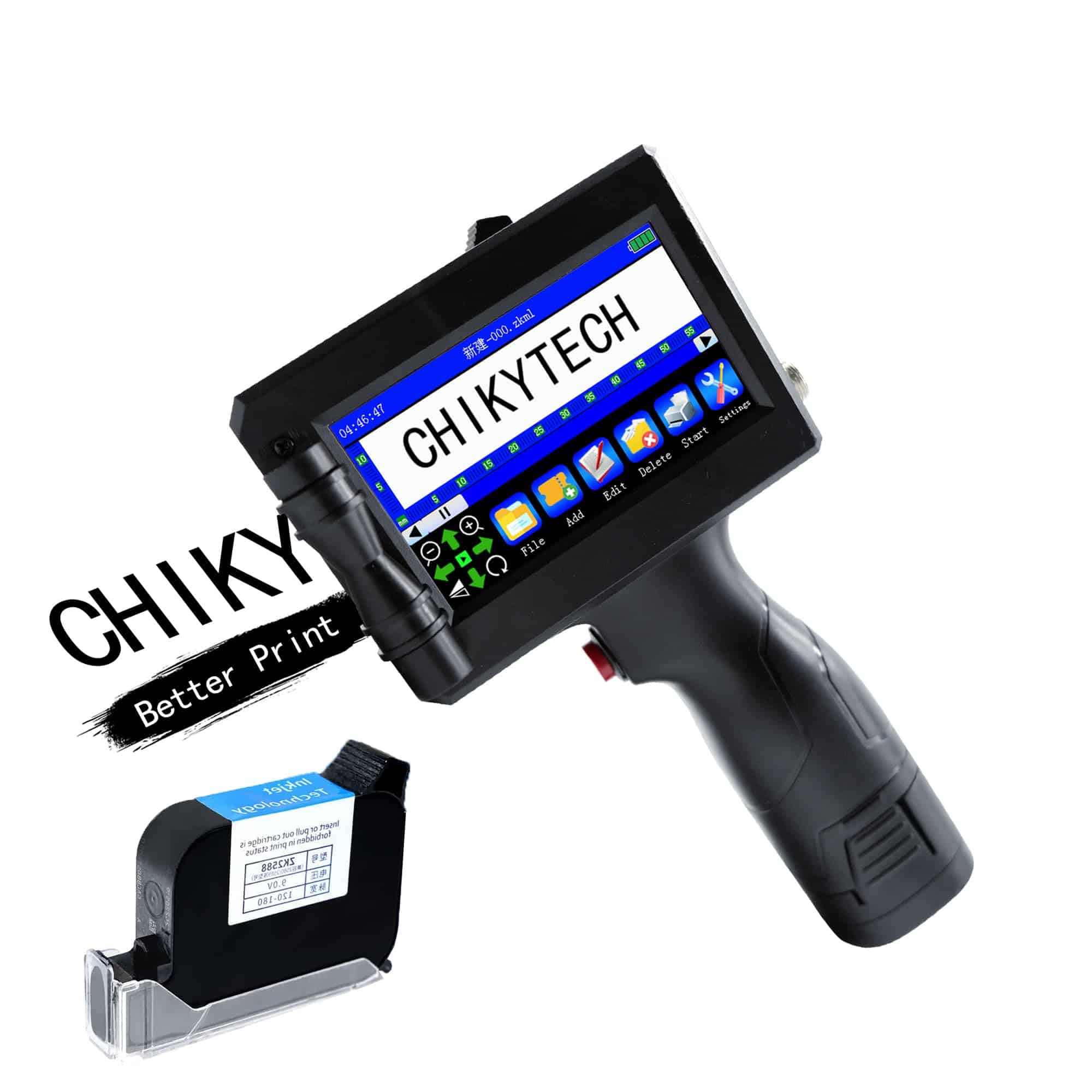Impresora de inyección de tinta portátil CHIKYTECH,