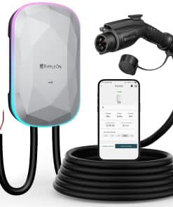 Cargador de nivel 2 RIPPLEON 48 Amp J1772 Hardwired 240V