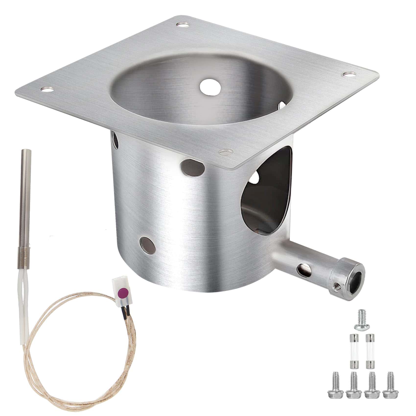 Kit de Potenciador de Fuego y Agitador de Quemador,