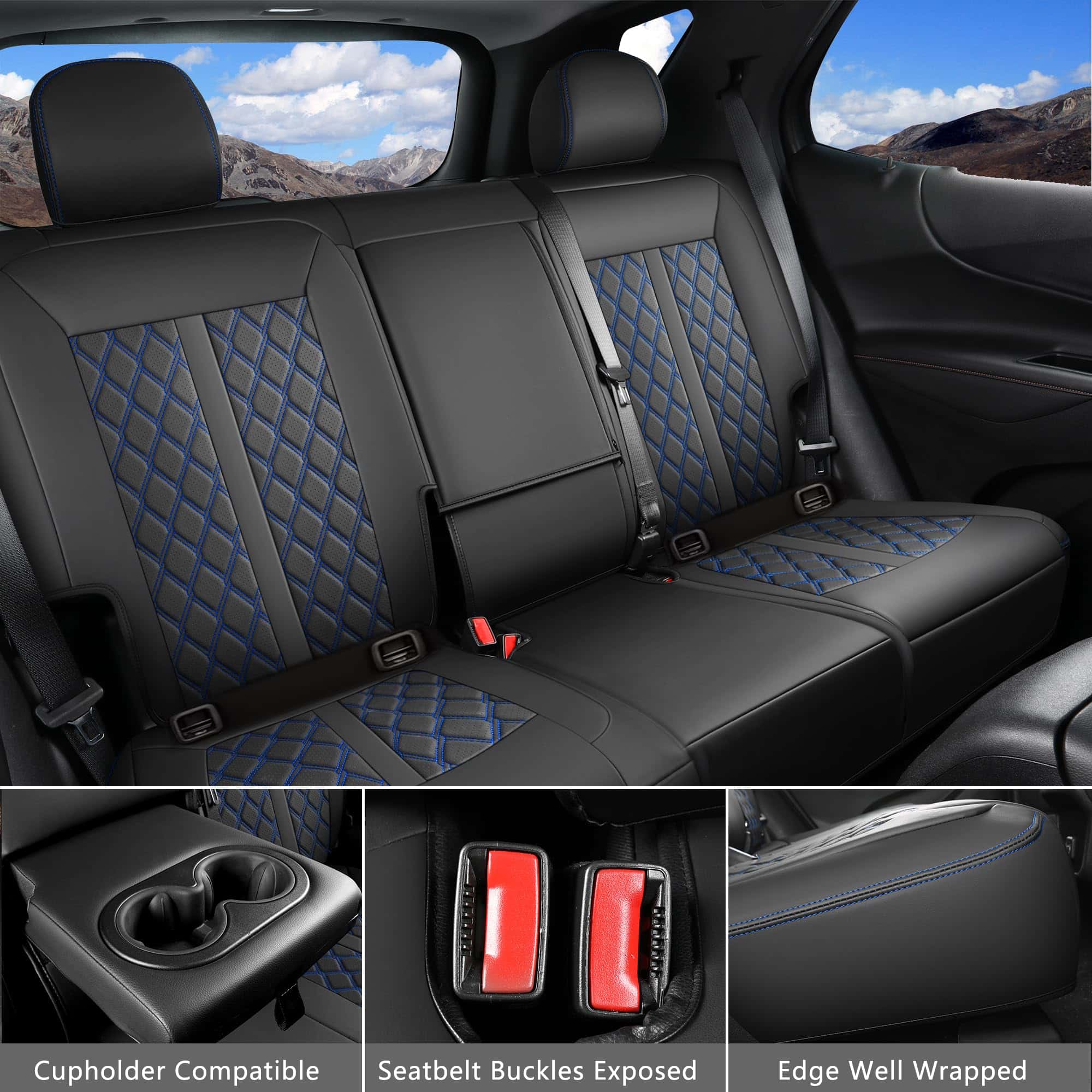 Fundas de Asiento Huidasource para Nissan Titan/Titan XD - Imagen 3