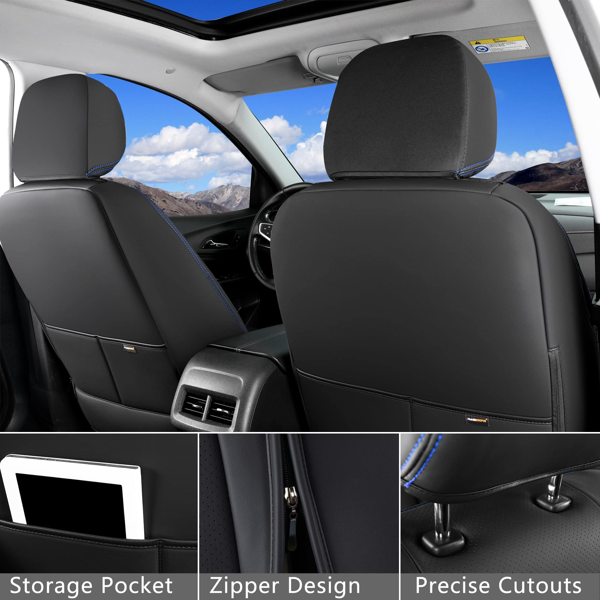 Fundas de Asiento Huidasource para Nissan Titan/Titan XD - Imagen 4