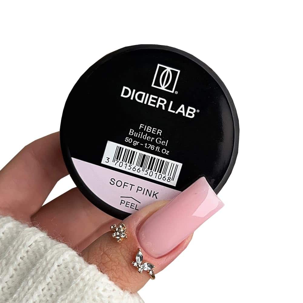 Gel Constructor de Fibra Soft Pink DIDIER LAB - Gel Builder - Imagen 4