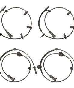4Pcs Sensor de velocidad de rueda ABS Compatible con