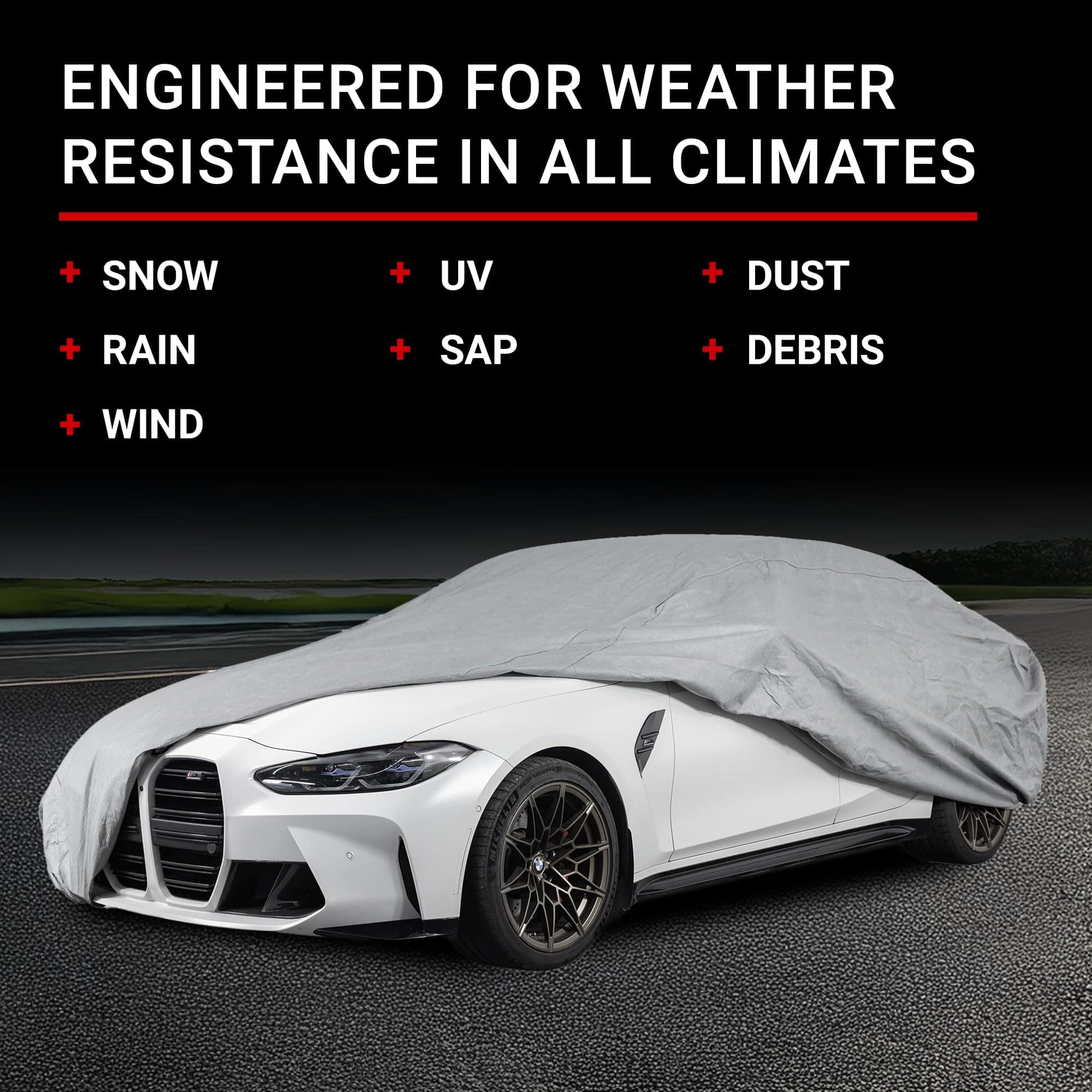 Cubierta para Autos Weatherproof Max para Sedanes, Autos - Imagen 4