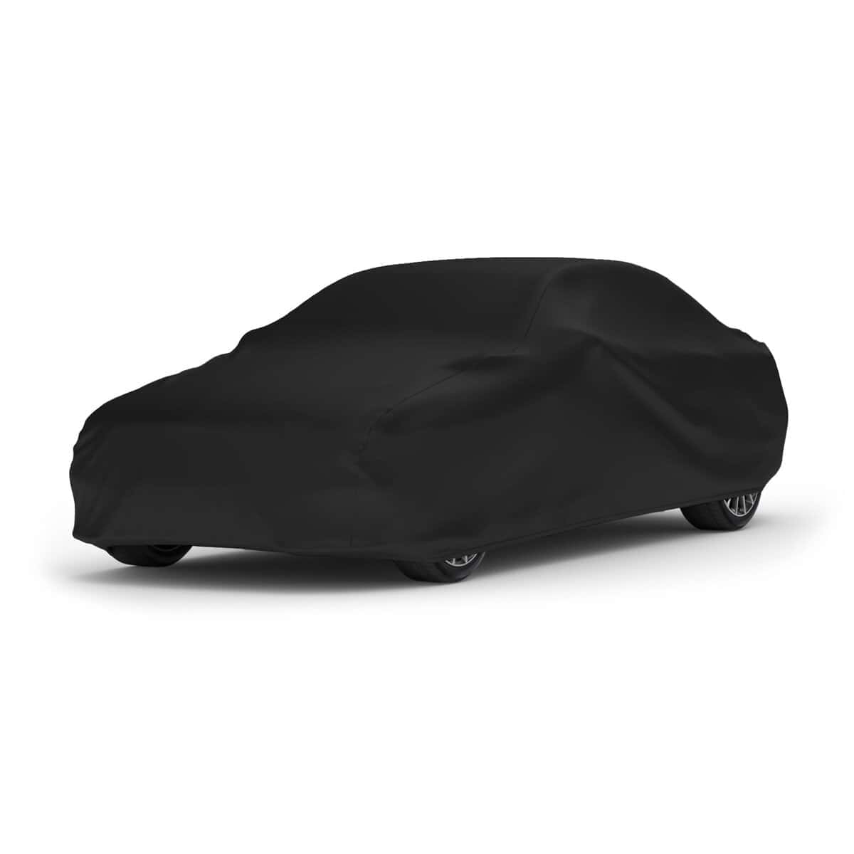 Cubierta de Automóvil de Satín Negro para Automóviles de