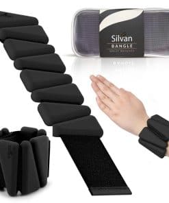 Juego de pulseras con peso para muñecas (1 lb cada una)