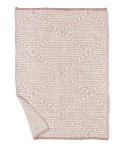 Manta para cochecito Barefoot Dreams CozyChic -Rosa antiguo