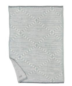 Manta para cochecito Barefoot Dreams CozyChic -Azul Agua