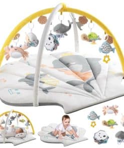 Tapete de Juego para Bebés Caracola, Tapete para Bebés de