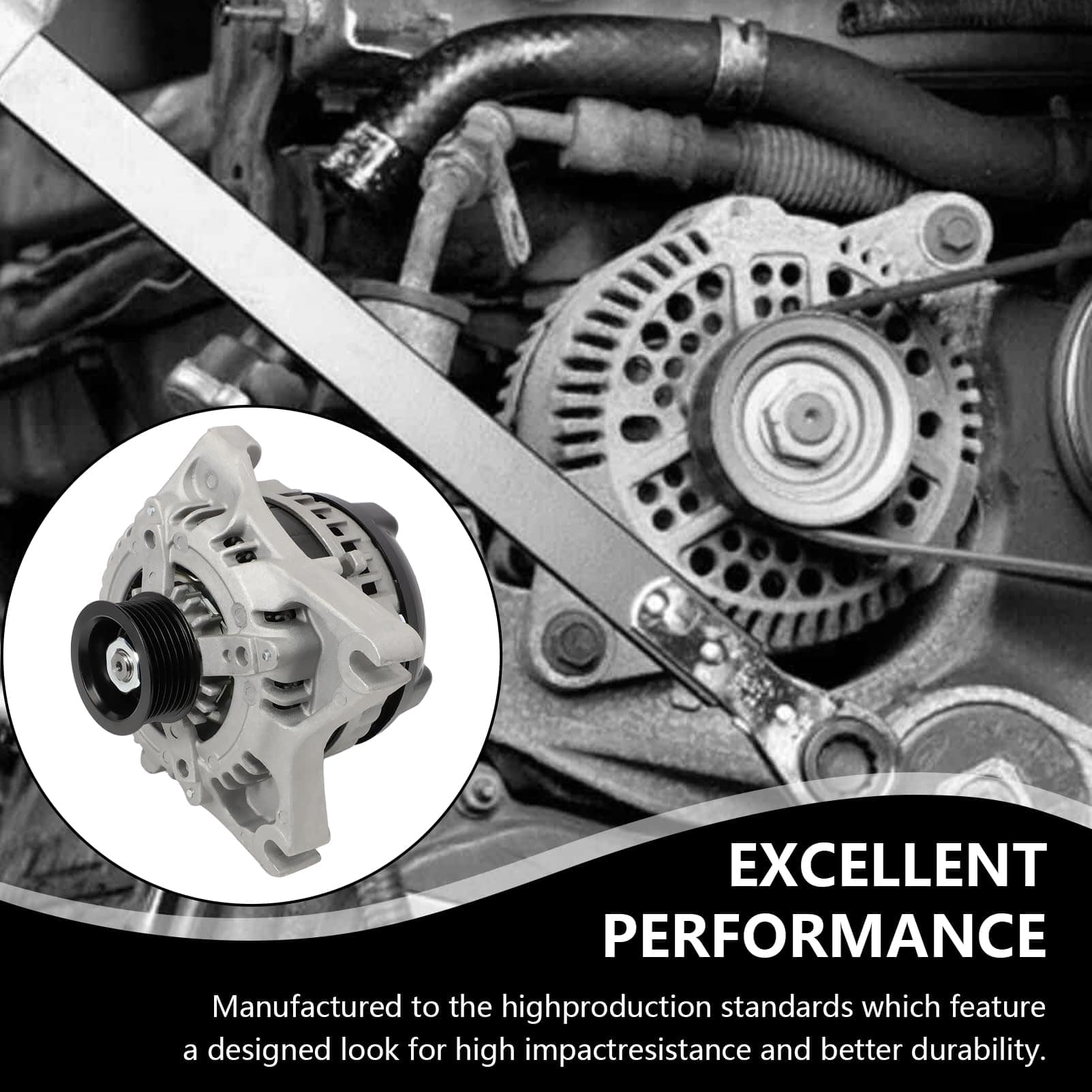 Alternador compatible con F-150 2009-2010 Expedition - Imagen 5