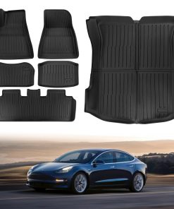 Tapetes para Tesla Model 3 2021-2023, Forro de Piso de TPE