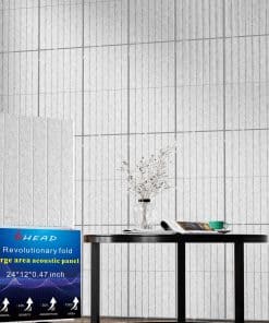 BSHEAD 6 Pack Paneles de Pared Insonorizantes Grandes