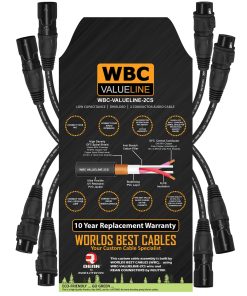 WBC-VALUELINE-2CS (22 AWG) - 4 Unidades - 1 Pie - Cable de