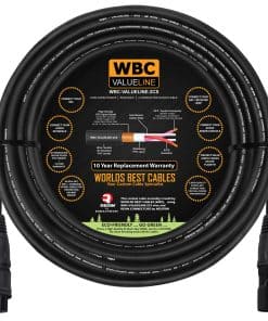 WBC-VALUELINE-2CS (22 AWG) - Cable de -Negro