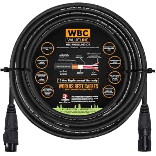 WBC-VALUELINE-2CS (22 AWG) - Cable de -Black