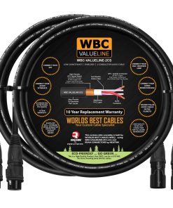 WBC-VALUELINE-2CS (22 AWG) - 2 Unidades - 3 Pies de Cables