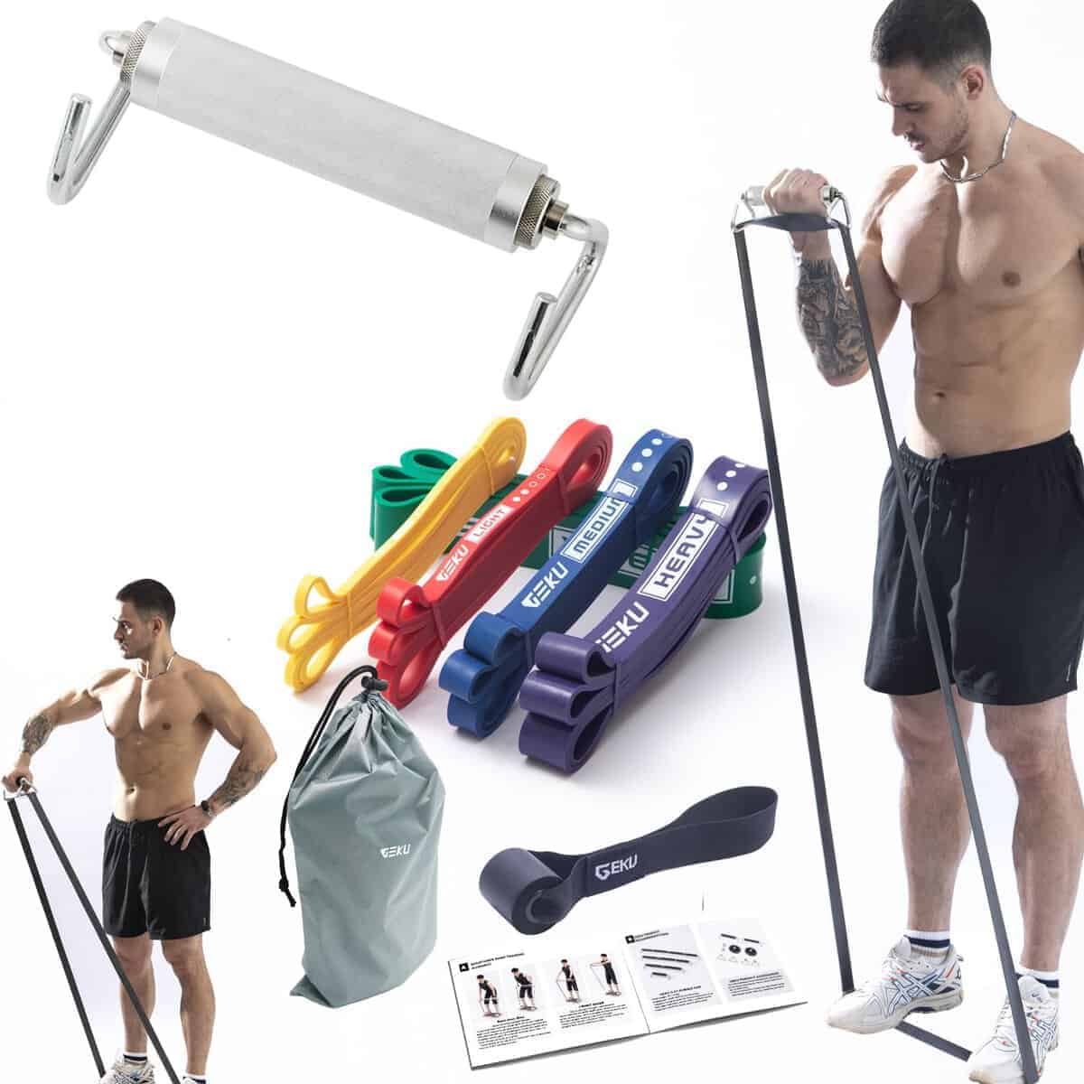 Banda de Resistencia GEKU FIT con Mango de Aleación de