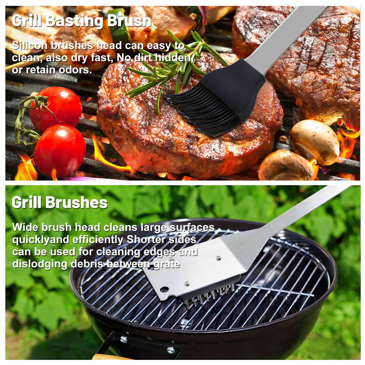 Set de Accesorios para Parrilla de Barbacoa de Alta - Imagen 8