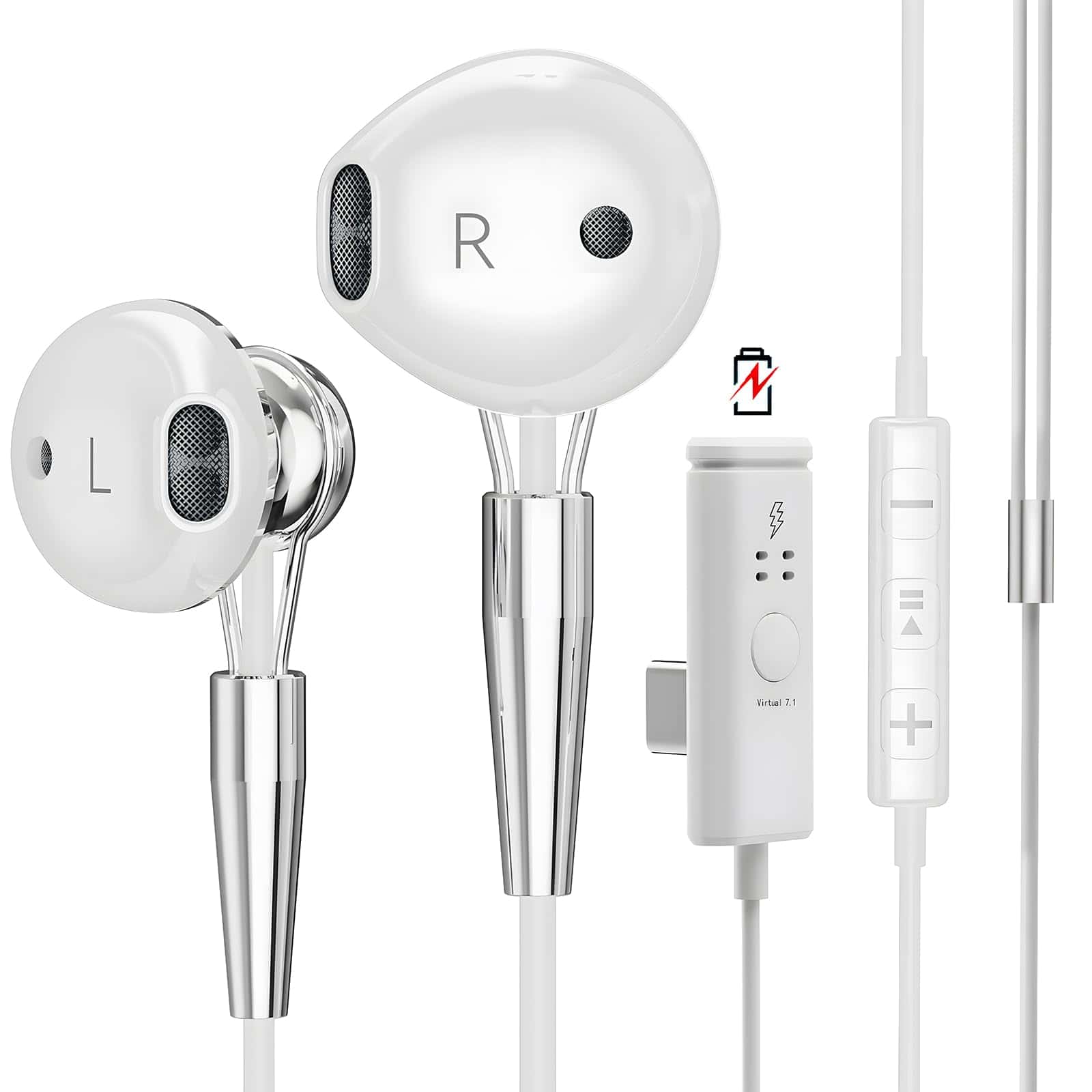 Audífonos con cable para juegos BEIBING RIVERS con